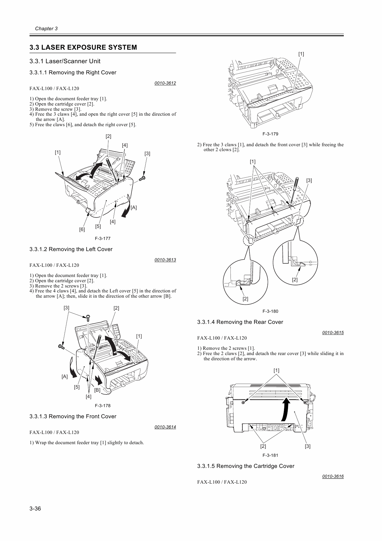 Canon FAX L100 L120 Parts and Service Manual-4